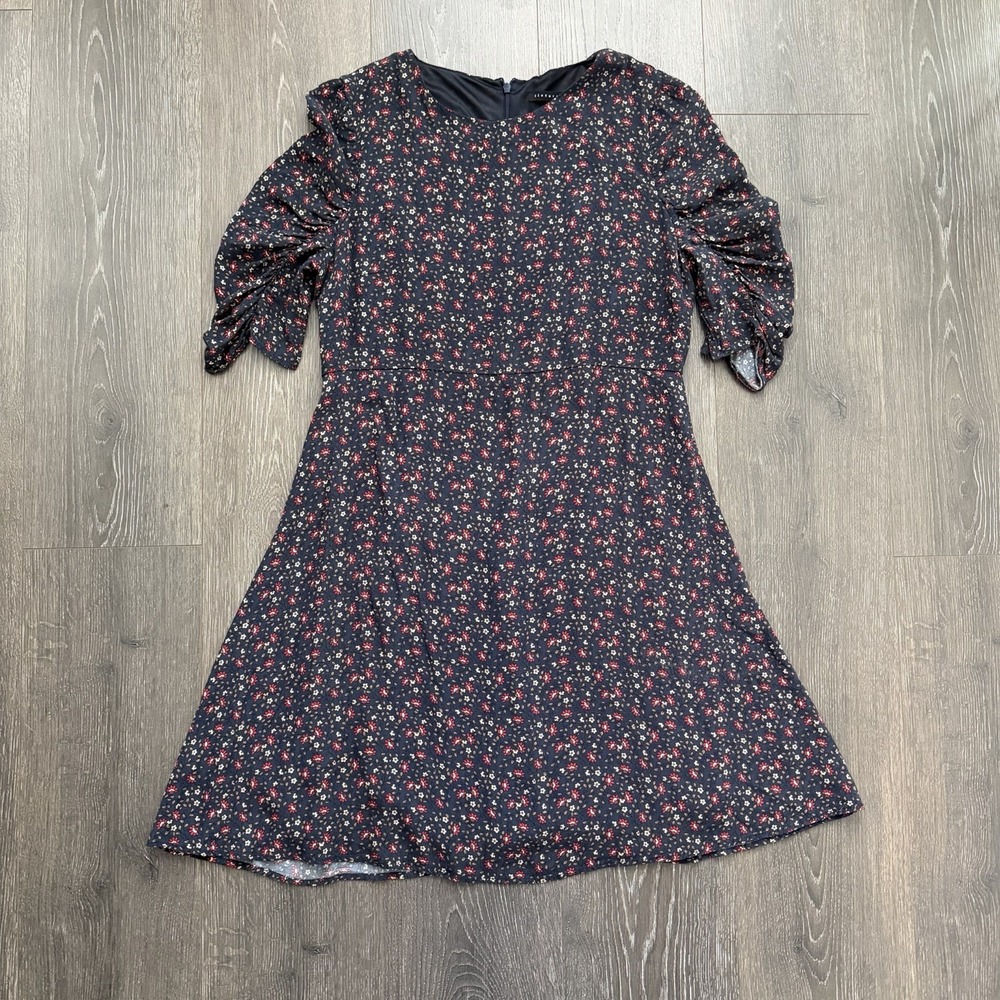 Tintoretto Floral Dress Sz 42‎ US 10/12 Cottagecore Whimsical Fairy Feminine